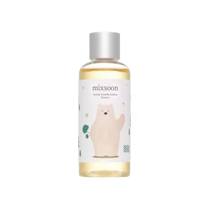 Mixsoon Soondy Asian Sparkle Esencia Hidratante Instantánea Calmante para Piel Sensible e Irritada Cuidado de la Piel Coreano para Vidrio. - 1