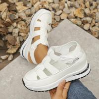 Sandalias de tacón de cuña para mujer, zapatos de moda - details 3