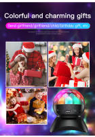 Proyector de bola de discoteca inalámbrico, LED, 7 modos de iluminación, reproductor de tarjeta TF, Altavoz Bluetooth para DJ, boda, fiesta, Bar, KTV - details 14
