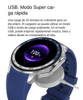 Reloj Inteligente con Pantalla AMOLED de 1.43 pulgadas Voz AI Asistente Call de Bluetooth - details 5