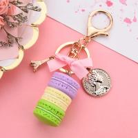 Llavero Macarón de Resina LADUREE Encanto de Bolsa de Mujer Macarons de Eiffel Tower Motors - details 2