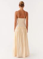 "Vestido Largo de Tirantes con Volantes 2025 - Pliegues Elegantes, Estilo Europeo, Moda Boho Chic, Vestido Femenino para Verano, Playa o Eventos |   Envío Rápido Miravia" - details 13