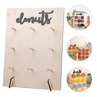 2 juegos de soporte para rosquillas, decoración para fiestas, bodas, soportes de exhibición para postres, centros de mesa con soporte de torre aron - details 1