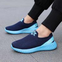 Nuevos zapatos blancos cómodos para mujer de 9 años, zapatillas escolares, mangas deslizantes ligeras, zapatillas para caminar y Fitness para hombre, zapatillas bajas - details 7