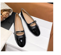 Nuevo cinturón de hebilla de diamantes a juego de colores zapatos Mary Jane de tacón grueso - details 16