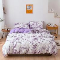 Juego de Ropa de Cama de Mármol Cubierta de Edredón Suave para Cama Doble Tamaño Rey - details 17