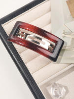 Barretta Francesa Para Mujer Con Cabello Grueso Clip De Pelo Decorativo Con Fuerte Agarre No Slips Clips De Pelo Para Estilo - details 0