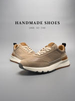 Zapatos hechos a mano de cuero genuino de moda auténtica de cuero de vaca transpirable zapatos de hombre - details 9