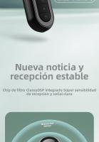 Radio Portátil Mini Recargable: Ultracompacta, Ligera y con Sintonización FM, Ideal para Adultos Mayores y Usos en Reuniones - details 6