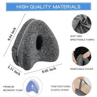 Almohada Ortopédica para Dormir, Cojín de Algodón con Soporte de Memoria Corporal entre las Piernas, 1 unidad - details 0