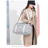 Bolso de viaje de gran capacidad simple y elegante Bolso de mamá Bolso de viaje de embarque de hombro de mano Bolso de equipaje premium - details 19