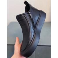 Nuevos Zapatos De Cuero Para Hombre De Tubo Corto, Zapatos Casuales Sencillos Y Cómodos. - details 3
