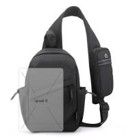 Bolso de pecho antirrobo para hombre, pequeña mochila de viaje para mujer, bolso impermeable de nailon para deportes al aire libre, bandolera tipo bandolera - details 25