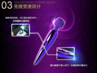 Masturbación femenina inalámbrica USB plateada AV vibración Stick masajeador de frecuencia Variable productos sexuales estimulantes del punto G - details 6