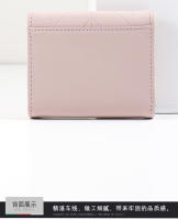 Cartera pequeña para mujer, nuevo diseño de nicho, tarjetero fresco de estilo coreano para estudiante, monedero plegable, Mini - details 13