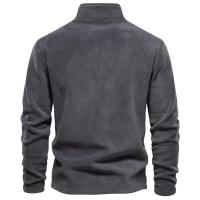 Chaqueta de Vellón Cálida y Gruesa para Hombres Cuello con Cremallera Suéter Suave de Carcasa Müller - details 0