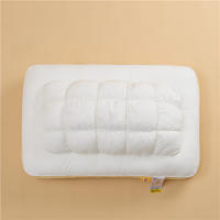1 almohada ultrasuave Q-elástica: diseño lindo y curativo, tela agradable para la piel, acolchado esponjoso de doble cara para mayor comodidad, funda amarilla moderna con detalles, lavable a máquina - details 5