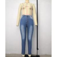 Nueva moda femenina: pantalones lápiz ajustados con cintura - details 35