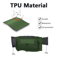 DT19 Monocular portátil 2.5 K UHD 300m visión nocturna infrarroja 40M píxeles 8X Zoom Digital telescopio para acampar observación de aves excursión - details 1