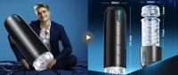 Leten-mastubador masculino de succión automática, copa de masturbación con vibración, Vagina realista 3D, Coño de bolsillo, Juguetes sexuales para adultos para hombre - details 0