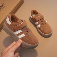 Zapatos informales para niños y niñas, zapatillas antideslizantes de estilo coreano, suaves y cómodas, versátiles, a la moda, novedad de invierno, 2024 - details 3