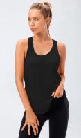 Camisetas deportivas sin mangas para mujer, Tops sueltos de Yoga, secado rápido, camisetas deportivas de entrenamiento para mujer - details 4