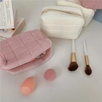Bolsa de Cosméticos de Colores Sólidos Grande con Cierre de Cremallera - details 9