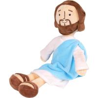 Peluche de Jesús de 13 pulgadas, muñeco de peluche clásico de Cristo, Salvador religioso, juguetes de peluche con favores de fiesta religiosa similares, regalo - details 1