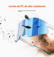 Gafas de sol ciclismo hombre movimiento bicicleta montaña senderismo pesca mujer aire libre Ultravioleta Protección solar Equipos de protección - details 5