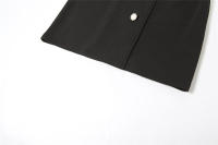 Manga larga con cuello cuadrado para mujer, moda de otoño, color a juego, nuevo - details 12