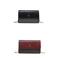 CH exquisita artesanía bandolera diseño ligero elementos de letras Color bloqueado bolso de cadena para mujer mochila de lujo de alta gama - details 5