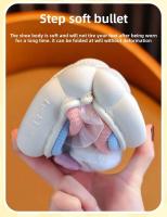 Suelo de cuatro estaciones de suela gruesa antideslizante para el hogar de lino para niños para zapatillas Diseño de princesa - details 8