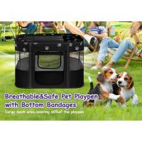 Cercado portátil para mascotas de 80x60x55cm, plegable, rectangular, sala de partos, nido para gatos, cabaña para gatos, casa para cachorros, casa cerrada para mascotas (negro) - details 1