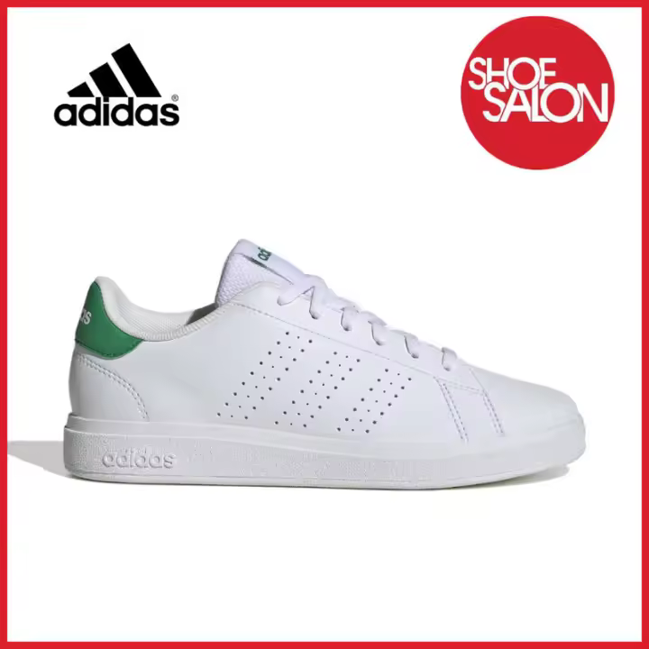 Leten Advantage Base 2.0 J Zapatos para niñas Cloud White/Cloud White/Green ID3889 Calcomanía - 1