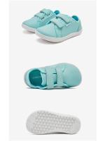 Zapatos descalzos para niños y niñas, zapatillas minimalistas con punta ancha, zapatos ligeros de cuero Artificial con gancho - details 3