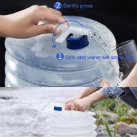 3L Outdoor Collapsible Water Bag Camping Foldable Containers - details 3