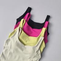 Sujetador deportivo de alta resistencia para mujer Camiseta sin mangas desnuda de yoga de alta elasticidad para uso externo - details 9