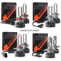 2PCS Faros LED Para Coche 26000lm 160W 1860 CSP Chip 3000k/4300k/6000k/8000k H4 H7 H1 9005 H7 H11 Luz LED De Cabezal De Coche - details 7