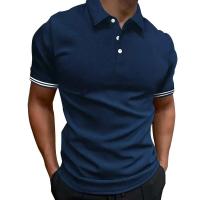 Polo de manga corta para hombre, sudadera de golf, 100% poliéster, secado rápido - details 4
