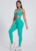 SHINBENE-Sujetador deportivo con giro frontal y trasero, sostén largo para entrenamiento de Yoga, Top corto sin mangas para Yoga - details 7