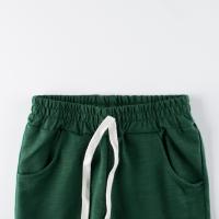 Ropa para niños 2025 verano nuevos pantalones medianos para niños pantalones para niños de cinco puntos de color sólido - details 2