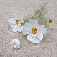 Rama de flor de Cosmos Artificial de lujo, simulación realista de plástico, crisantemo, flor falsa elegante hecha a mano - details 6
