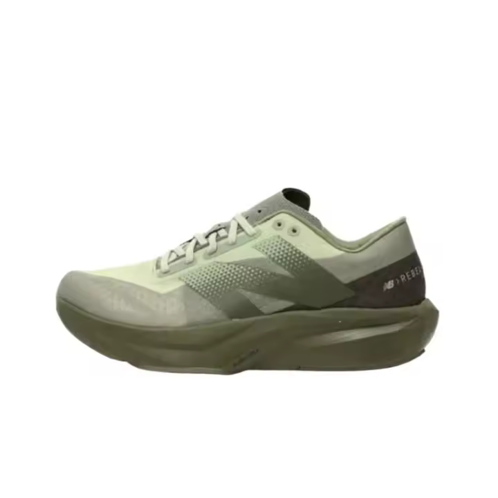 【Tienda oficial】 NB FuelCell Rebel V4 Blanco Azul / Verde Oscuro Zapatos deportivos Zapatos deportivos para hombre y mujer apliques LETEN - 1