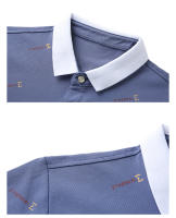 Polos de Algodón 100% para Hombres Verano 2024 Manga Corta Camisetas de Moda Transpirables - details 5