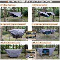 Hamaca de Campamento Portátil Mesh Mosquitero, Lonas para Moscas de Lluvia - details 6