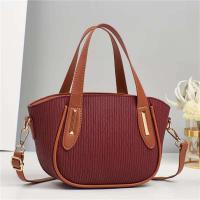 Bolso de hombro diagonal de gran capacidad de cuero de alta gama para mujer a la moda, cierre de cremallera, estilo otoño 21380 - details 10