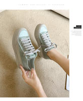 Nuevos zapatos de muffin que aumentan la altura interior zapatos de satén de estilo español zapatos individuales de nicho - details 10