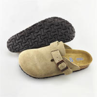 Zapatillas de Cuero Suave Antideslizante Zapatos de Playa para Hombres y Mujeres en Verano - details 22