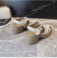 Sandalias Baotou nueva suela gruesa hueca tejida talla 4142 - details 29