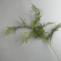 Ramas de plantas de helecho artificiales grandes, tacto Real, hojas de helecho de Boston hechas a mano, helecho de espárragos Artificial elegante realista - details 2